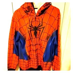 Spider-Man zip-up costume hoodie